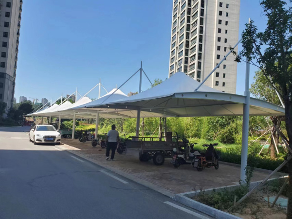 膜結構停車棚系列